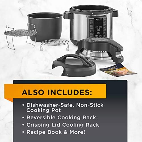 Crock-Pot Express Crisp 8 Quart 10-in-1 Pressure Cooker - OH7T