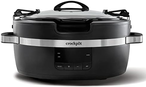 Crock-Pot Thermoshield 6 Quart Slow Cooker with Carry Handles - I2GO