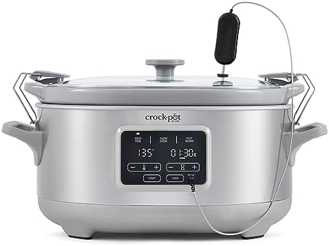 Crock-Pot 7 Quart Programmable Cook & Carry Slow Cooker - W1R6