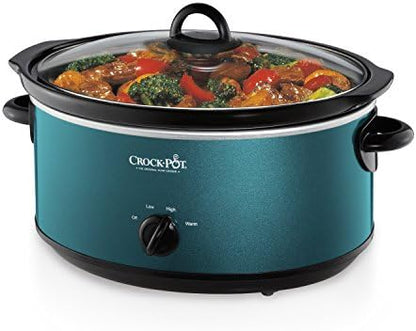 Crock-Pot 7 Quart Manual Slow Cooker – Turquoise - UCKC