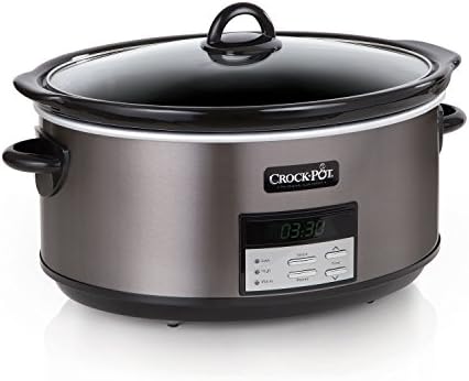 Crock-Pot 8 Quart Programmable Slow Cooker with Auto Warm - FLBD