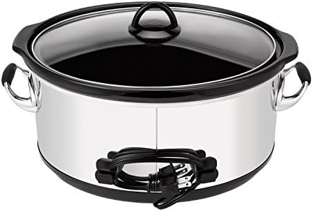 Crock-Pot 7 Quart Programmable Slow Cooker – Polished Platinum - 7HP7