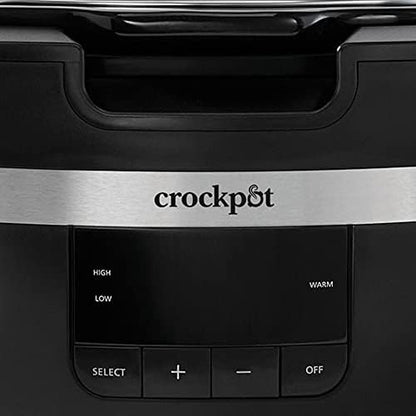 Crock-Pot Thermoshield 6 Quart Slow Cooker with Carry Handles - I2GO