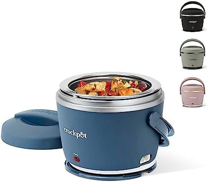 Crock-Pot Electric Lunch Box Food Warmer 20oz – Faded Blue - 2C0Z