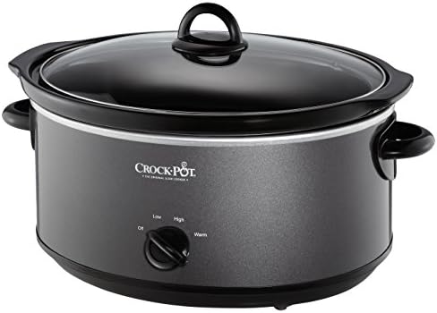 Crock-Pot 7 Quart Slow Cooker – Charcoal - 8YH9