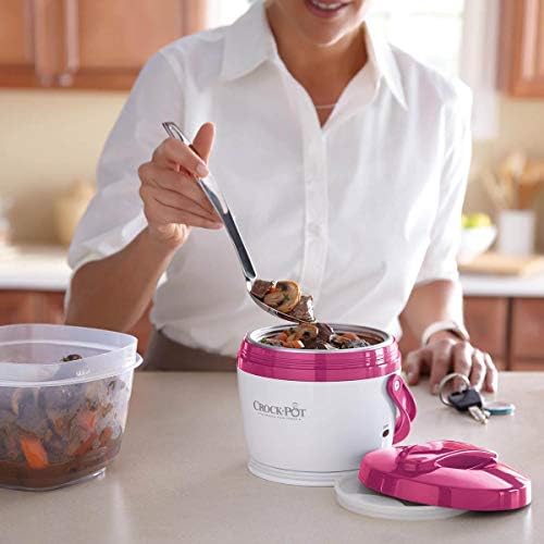 Crock-Pot Lunch Crock Portable Food Warmer 20oz – Pink - 0BG4