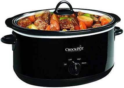 Crock-Pot 8 Quart Manual Slow Cooker – Black - EDLC