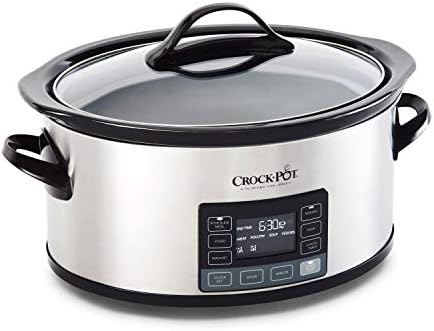 Crock-Pot MyTime 6 Quart Programmable Slow Cooker - QMU8