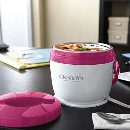 Crock-Pot Lunch Crock Portable Food Warmer 20oz – Pink - 0BG4