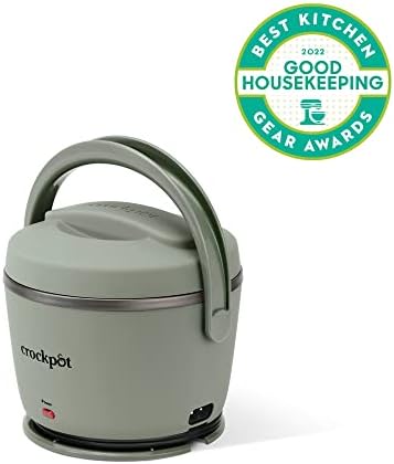 Crock-Pot Portable Electric Lunch Box Food Warmer – Green - T9DL