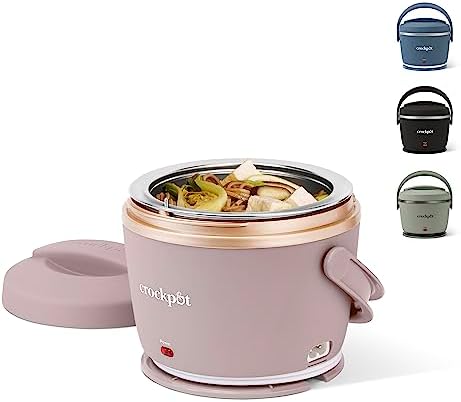 Crock-Pot Electric Lunch Box Food Warmer 20oz – Blush Pink - 6R5G
