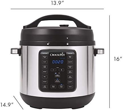 Crock-Pot 8 Quart Express Crock Multi-Use Pressure Cooker - K2KO