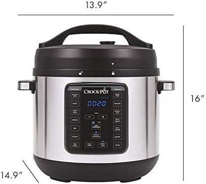 Crock-Pot 8 Quart Express Crock Multi-Use Pressure Cooker - K2KO