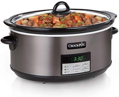 Crock-Pot 8 Quart Programmable Slow Cooker with Auto Warm - FLBD