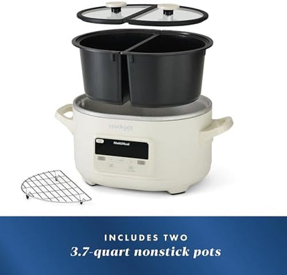 Crock-Pot MultiMeal Multicooker with Programmable Slow Cooker - UTXF