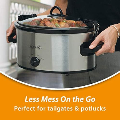 Crock-Pot Cook & Carry 6 Quart Portable Slow Cooker - RX1G