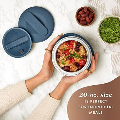 Crock-Pot Electric Lunch Box Food Warmer 20oz – Faded Blue - 2C0Z