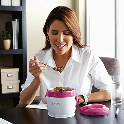 Crock-Pot Lunch Crock Portable Food Warmer 20oz – Pink - 0BG4