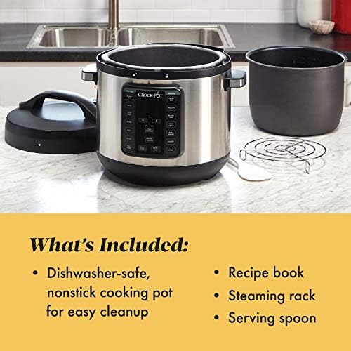 Crock-Pot 8 Quart Express Crock Multi-Use Pressure Cooker - K2KO
