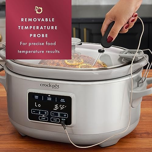 Crock-Pot 7 Quart Programmable Cook & Carry Slow Cooker - W1R6