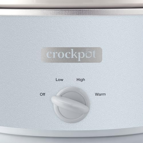 Crock-Pot 4.5 Quart Manual Slow Cooker – Macaroon Blue - O5OY