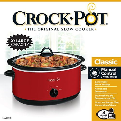 Crock-Pot Express Crock 8 Quart Programmable Slow Cooker - OP8P