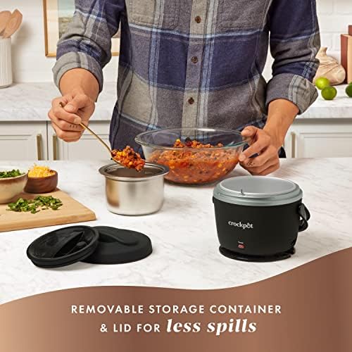 Crock-Pot Electric Lunch Box Food Warmer 20oz – Black - HEM4