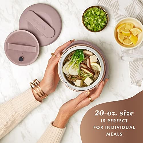 Crock-Pot Electric Lunch Box Food Warmer 20oz – Blush Pink - 6R5G