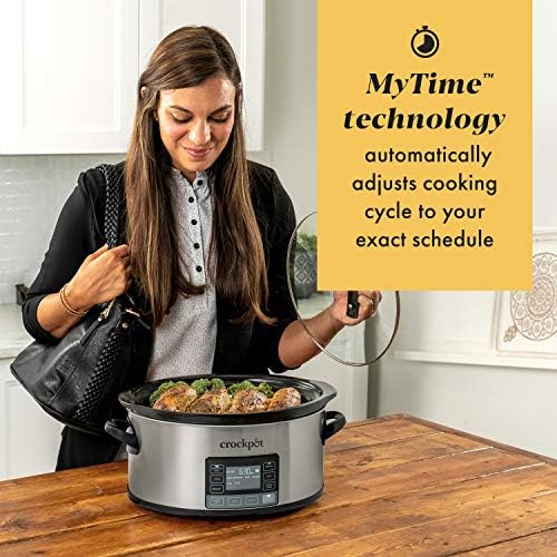 Crock-Pot MyTime 6 Quart Programmable Slow Cooker - QMU8