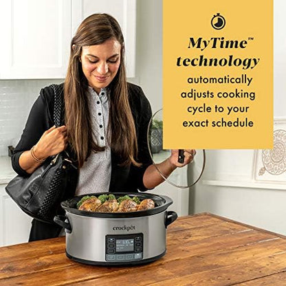 Crock-Pot MyTime 6 Quart Programmable Slow Cooker - QMU8