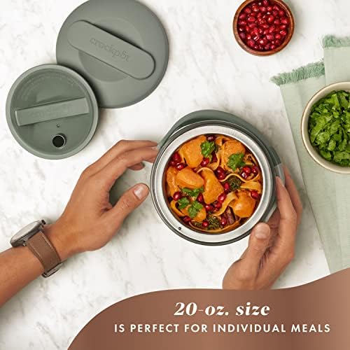 Crock-Pot Portable Electric Lunch Box Food Warmer – Green - T9DL