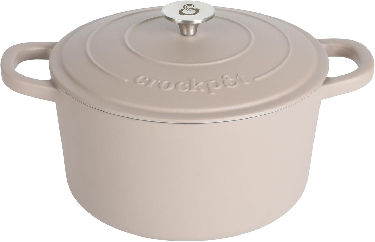 Crock-Pot 3 Quart Enameled Cast Iron Dutch Oven – Aqua - CVL7