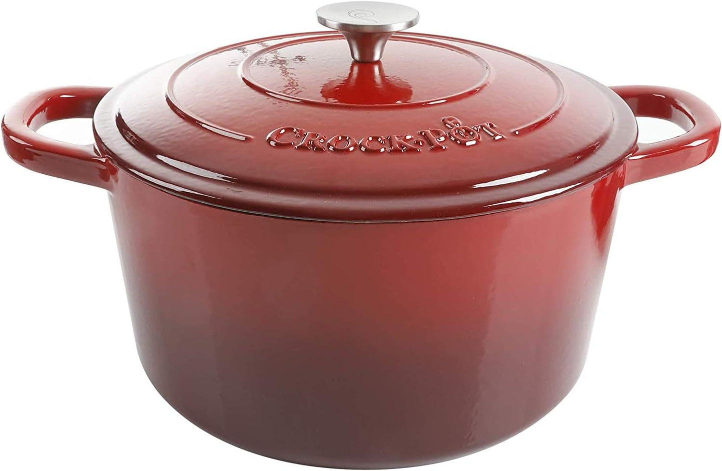 Crock-Pot 3 Quart Enameled Cast Iron Dutch Oven – Aqua - CVL7