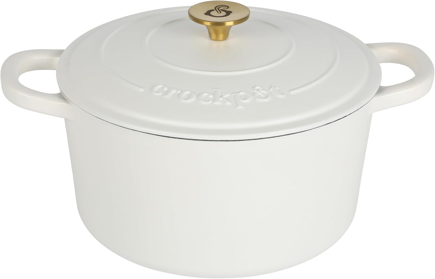 Crock-Pot 3 Quart Enameled Cast Iron Dutch Oven – Aqua - CVL7