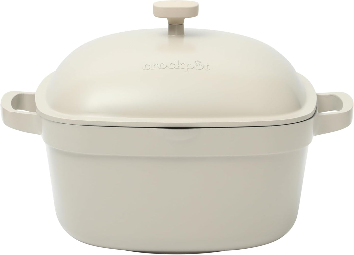 Crock-Pot 3 Quart Enameled Cast Iron Dutch Oven – Aqua - CVL7