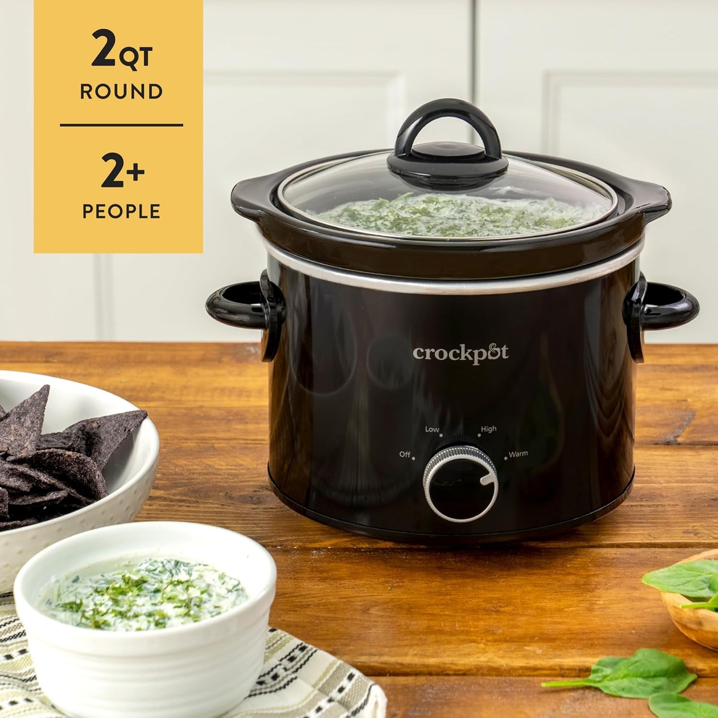 Crock-Pot 2 Quart Mini Slow Cooker – Classic Compact Cooker - RUBY